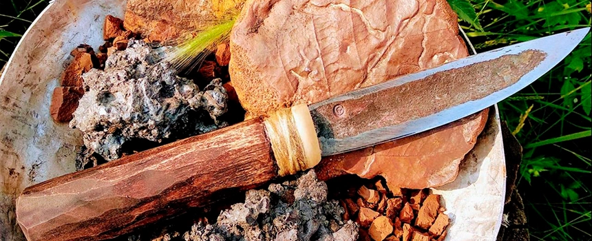 Якутский нож как признак мастерства кузнецов якутии. 